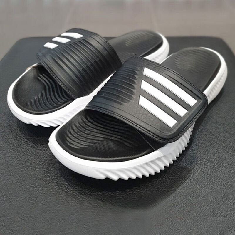 adidas 阿迪达斯 中性 游泳系列 ALPHABOUNCE SLIDE 2.0 运动 拖鞋 GY9415 42码UK8码 171元（需用券）