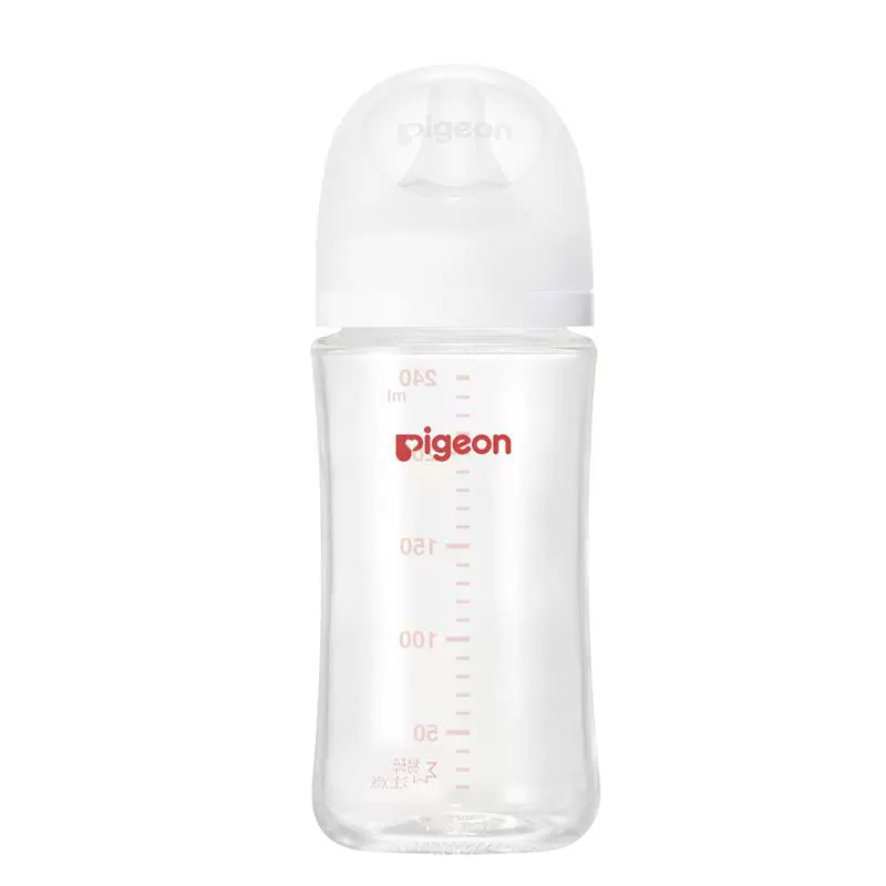 Pigeon 贝亲 自然实感第3代PRO系列 玻璃奶瓶 80ml ￥61.34