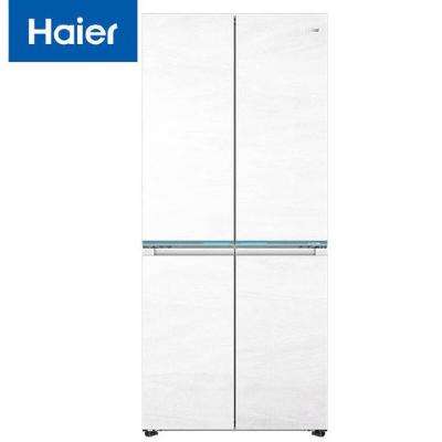 双11开门红、PLUS会员：Haier 海尔 山茶花系列 475L 超薄零嵌四开门冰箱 BCD-475W