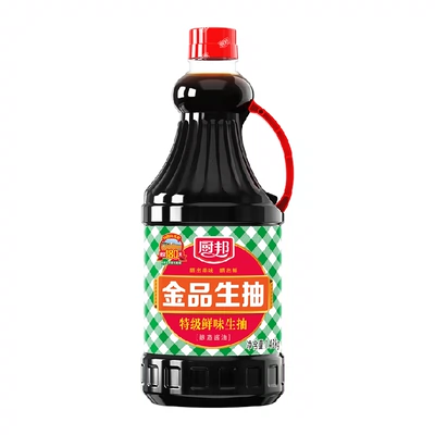 厨邦金品生抽1.48kg特级酿造酱油蒸鱼调味品凉拌调料蘸料 8.36元