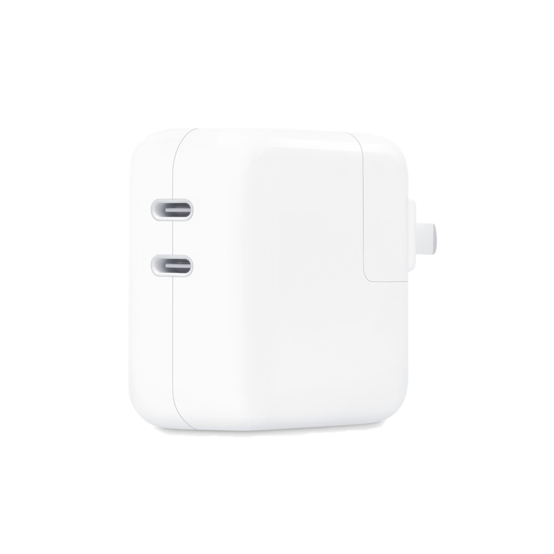 Apple 35W 双 USB-C 端口电源适配器充电头 适用iPhone/iPad/AirPods 449元