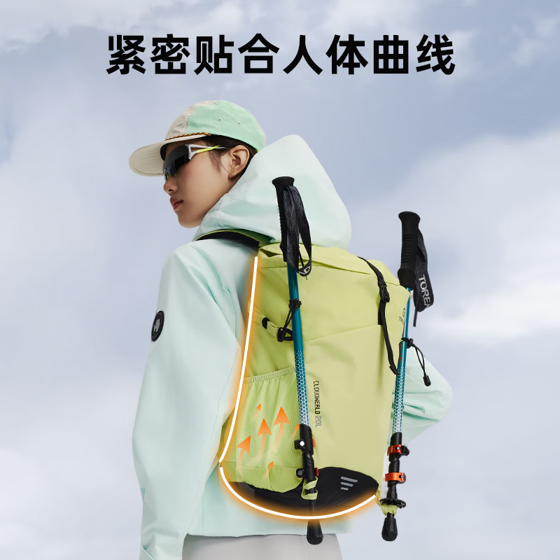 探路者 登山背包20L多功能背负旅行包 141.06元 - 线报酷