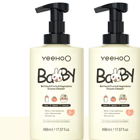 YeeHoO 英氏 奶瓶清洗剂婴儿玩具，宝宝洗奶瓶餐具，果蔬清洁剂 24.26元（需