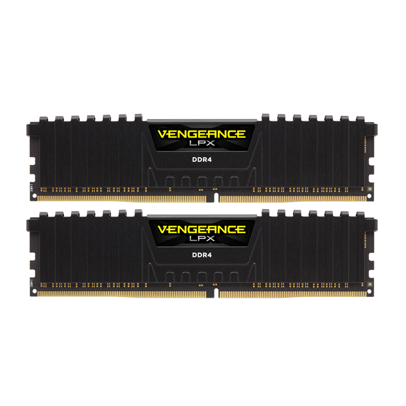 美商海盗船 32GB(16G×2)套装 DDR4 3200 台式机内存条 复仇者LPX系列 游戏型 357.01