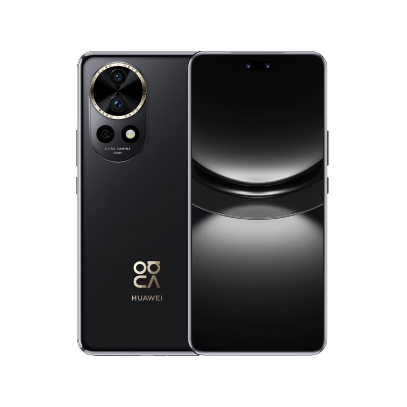 HUAWEI 华为 nova 12 Pro 前置6000万人像追焦双摄 256GB曜金黑物理可变光圈 鸿蒙智