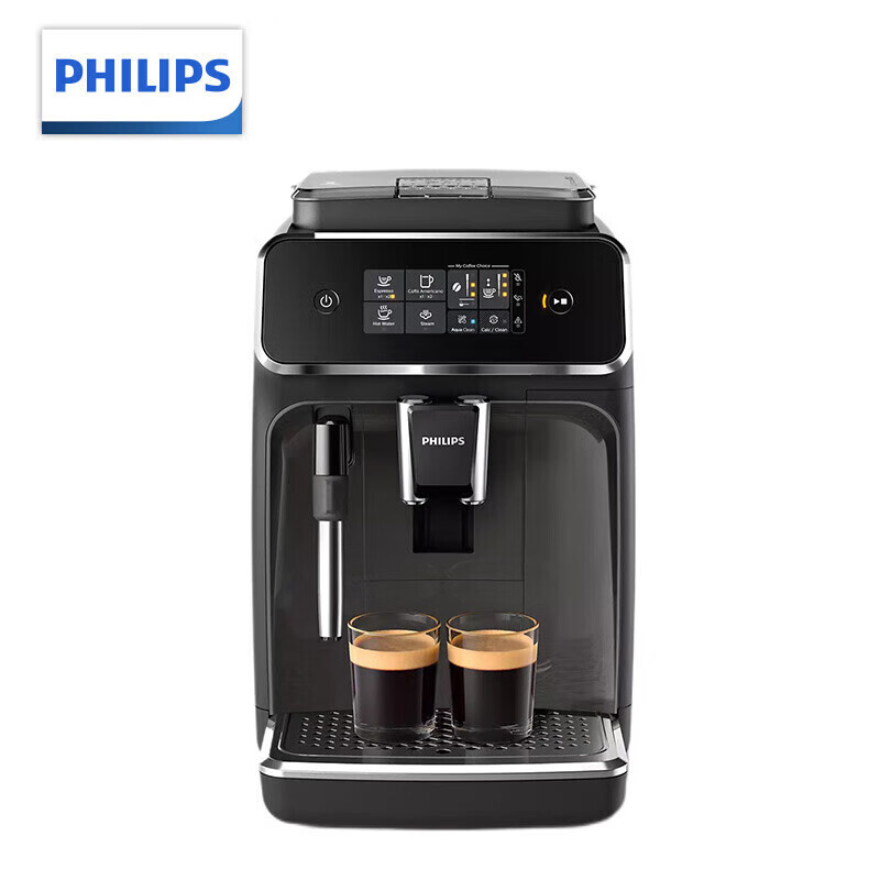 PLUS会员：PHILIPS 飞利浦 EP1221 全自动咖啡机 黑色 1499元包邮（双重优惠）