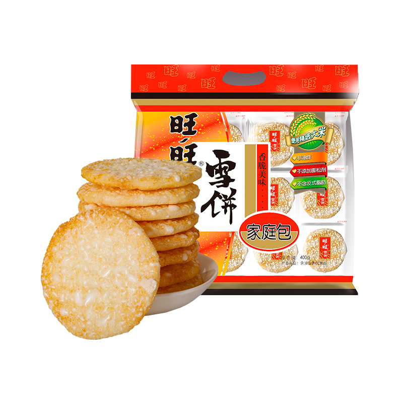 旺旺 雪饼 400g 7.33元