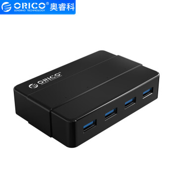 ORICO 奥睿科 USB3.0分线器高速4口HUB扩展坞集线器笔记本电脑一拖四拓展坞多