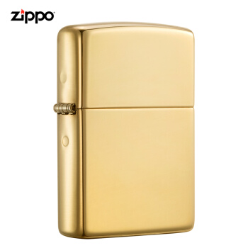 ZIPPO 镜面黄铜 煤油防风火机 210元