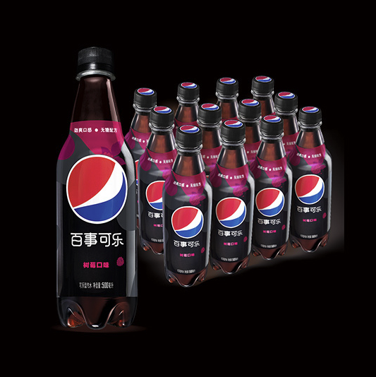 pepsi 百事 可乐 无糖 Pepsi 碳酸饮料 树莓 汽水500ml*12（新老包装随机发货） 21