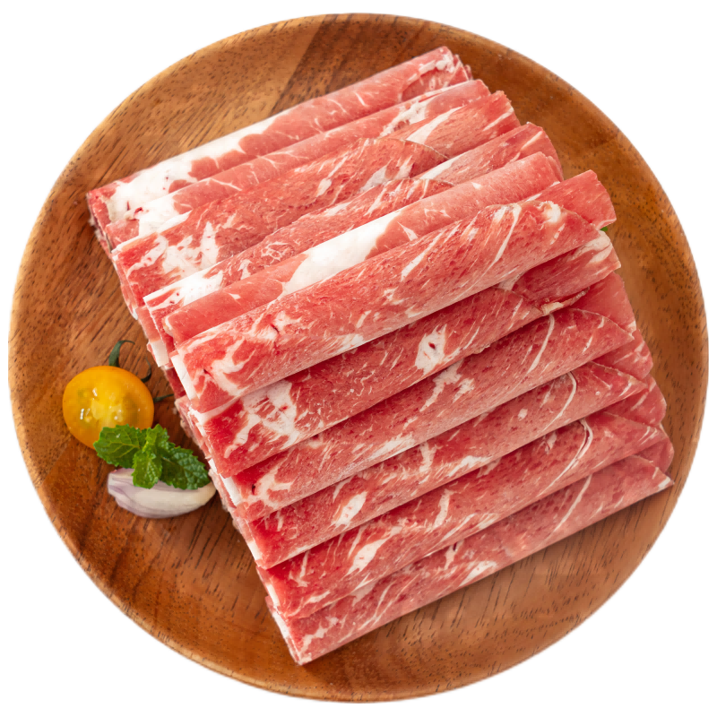 元牧希 新西兰进口羔羊羊排肉卷 2斤 53.9元