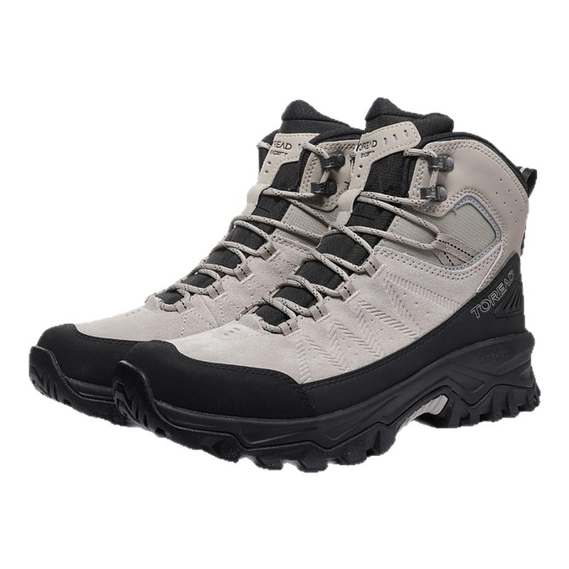 探路者 专业登山鞋男女款高帮防滑耐磨轻量化户外徒步鞋靴 203.84元