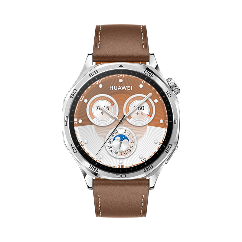 闭眼买：HUAWEI 华为 WATCH GT 5 砂砾棕 46mm 1392.3元