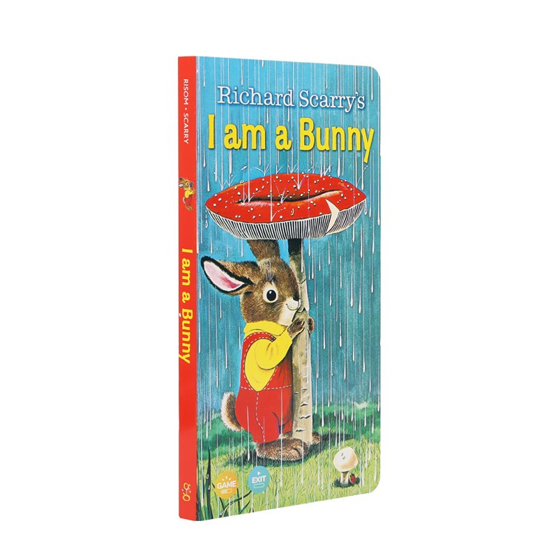 《I am a Bunny 我是一只兔子》（点读版、纸板） 12.9元（需用券）