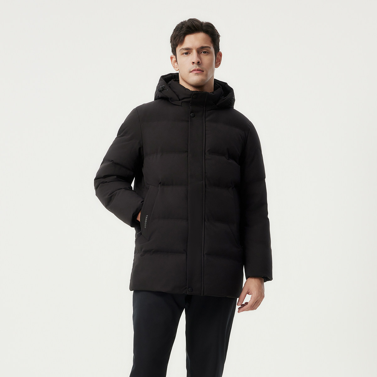 坦博尔 冬季羽绒服男装中老年加厚保暖舒适外套 425.2元（需用券）