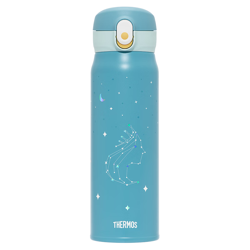 膳魔师(THERMOS)十二星座系列不锈钢保温杯550ml 64.6元(需凑单)