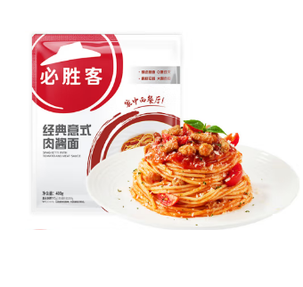 必胜客 经典意式肉酱面400g（组合任选5件） 16.28元（需买5件，需用券）