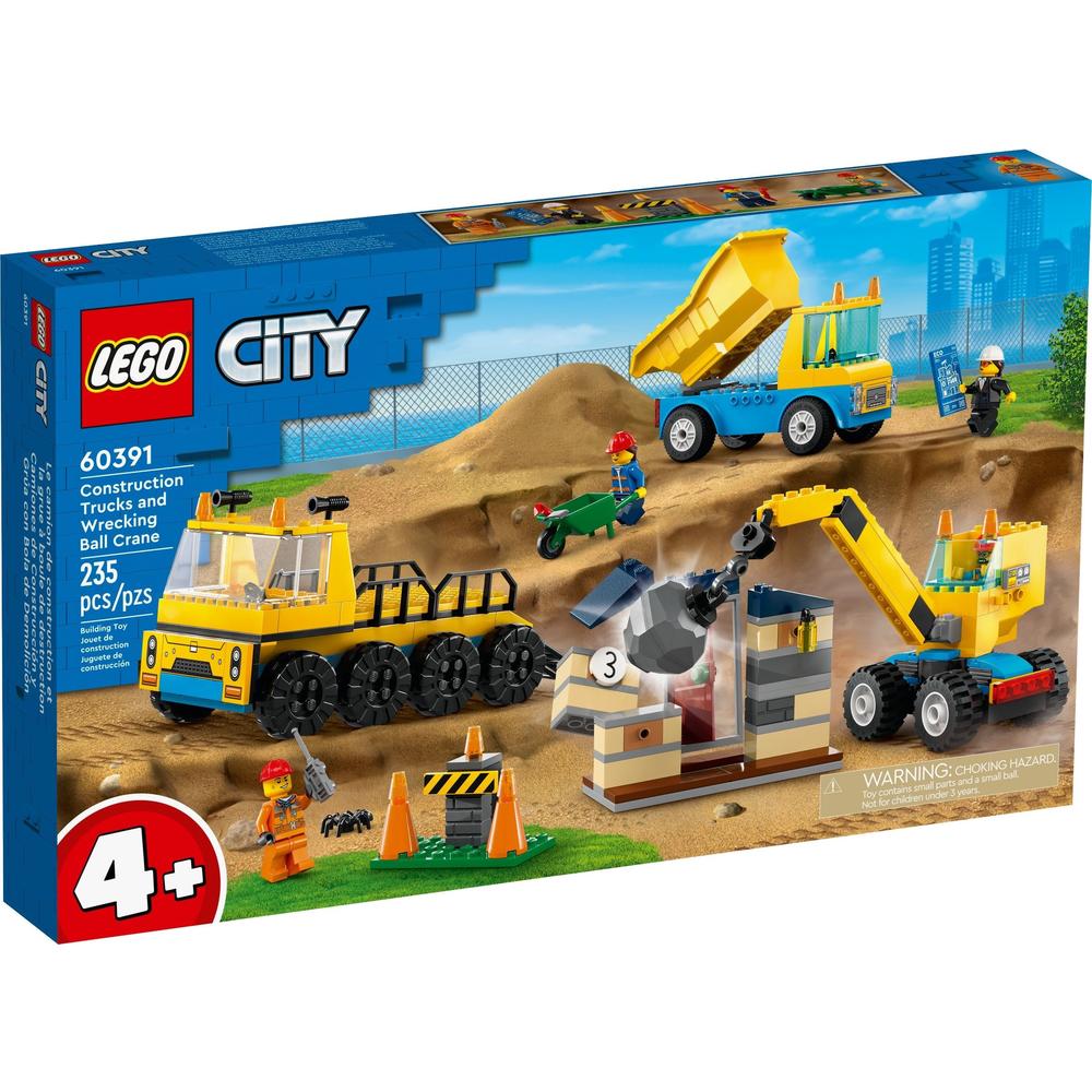 88VIP：LEGO 乐高 City城市系列 60391 卡车与起重机 246.05元（需用券）