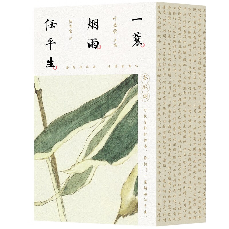 《一蓑烟雨任平生·苏轼词》（套装共3册） 59.4元（满200-80，需凑单）