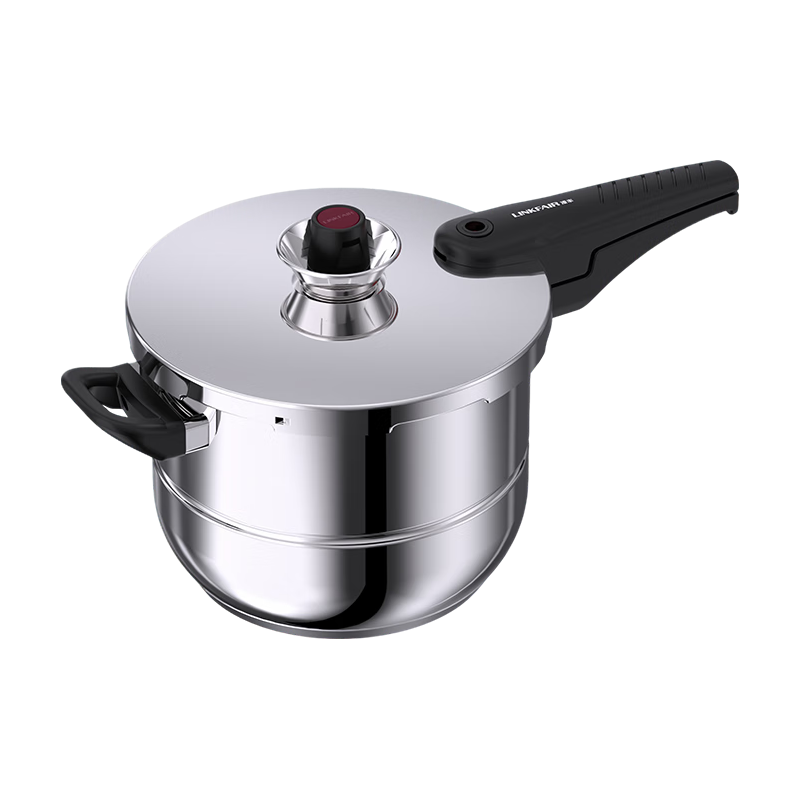 凌丰 高压锅防爆压力锅家用304不锈钢压力煲燃气灶电磁炉通用 6L 22cm 161.16元