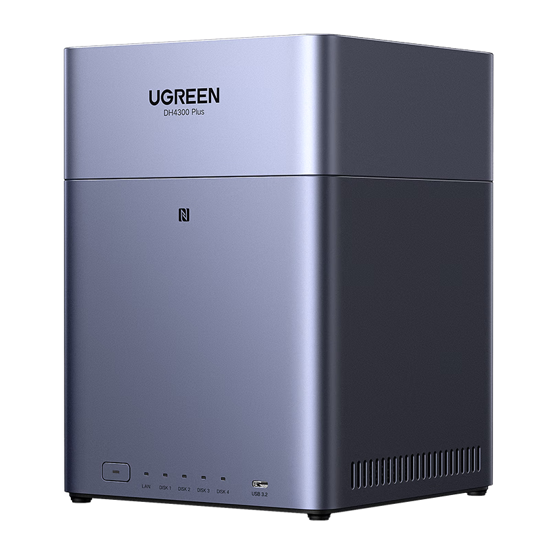 绿联 四盘位NAS DH4300Plus 16T 3254.66元