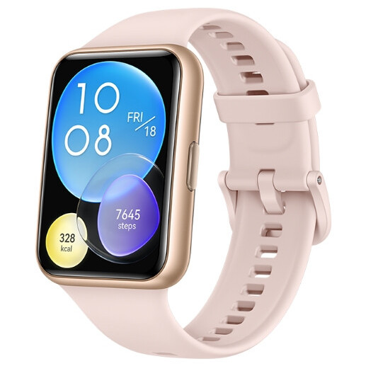 HUAWEI 华为 WATCH FIT 2华为手表智能手表蓝牙通话血氧自动检测樱语粉 女 499元