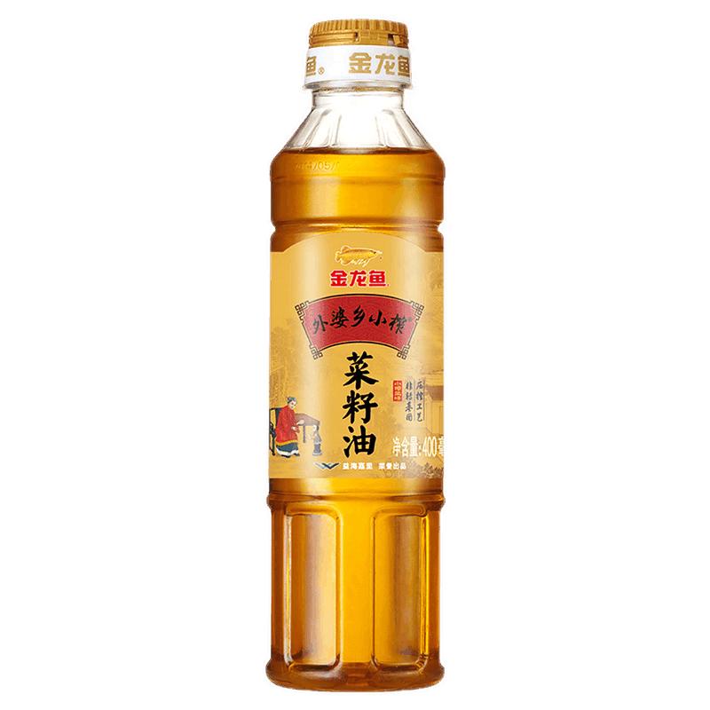 金龙鱼 外婆乡小榨 菜籽油 400ml 5.9元