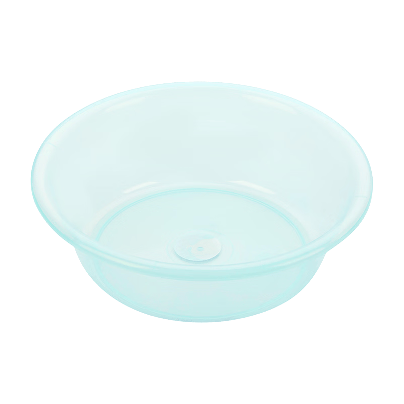 茶花 塑料脸盆 浅蓝色 30cm 1个 2.83元