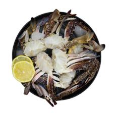 鱻谣 新鲜东海活冻梭子蟹块450g 螃蟹海鲜水产生鲜蟹类 93.55元（合31.18元/件