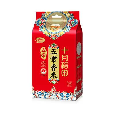 十月稻田五常香米稻香米大米1kg 10.26元