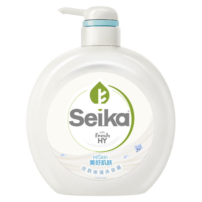 seika 菁华 菁华 润肤沐浴露500ml*2瓶 蓝风铃+玫瑰 17.95元（需用券）