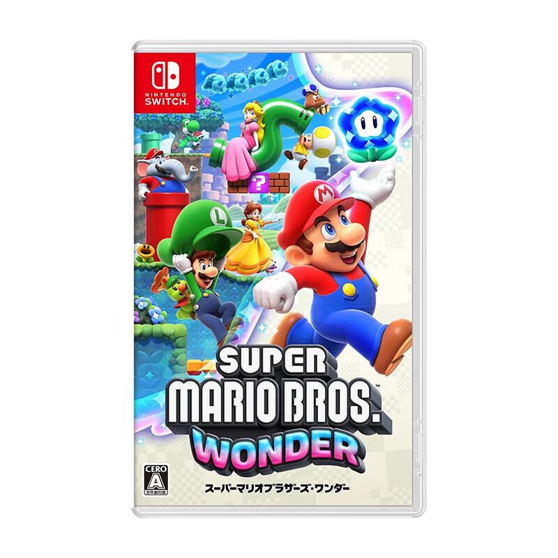 PLUS会员：Nintendo 任天堂 NS游戏卡带《马里奥兄弟 惊奇》日版 中文 234.55元包