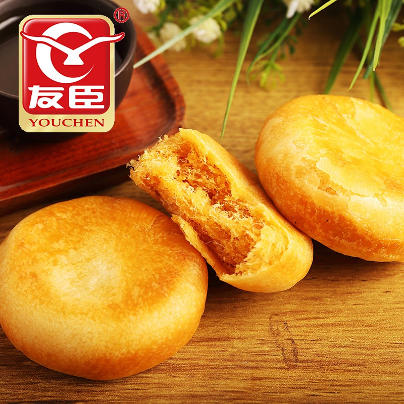 YOUCHEN 友臣 牛可可 肉松饼 500g 14.9元（需用券）