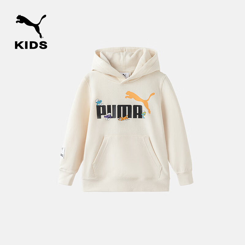 PUMA 彪马 儿童大童纯棉卫衣套头帽衫 三色可选 159.2元（需领券）