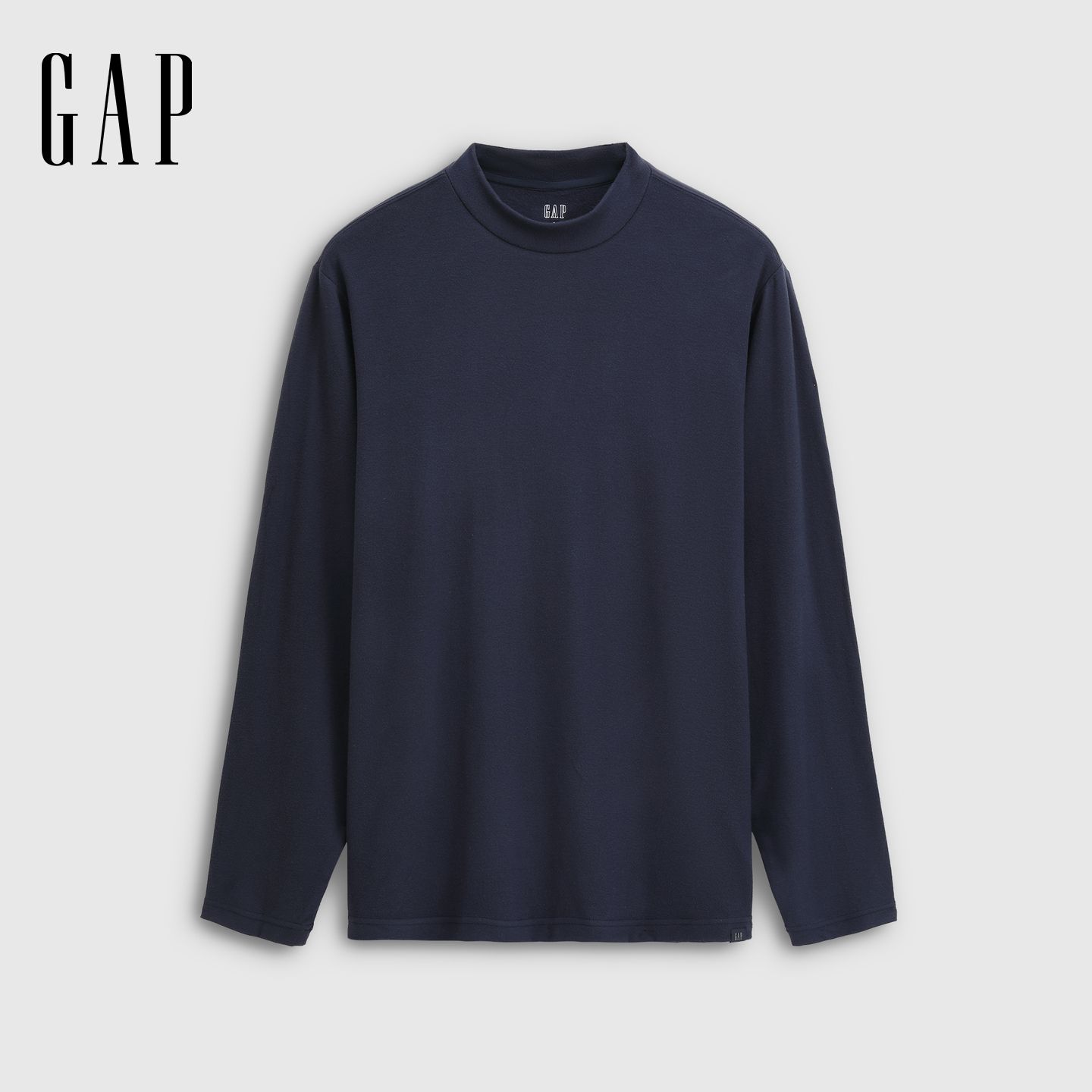 Gap 男装秋季新款时尚内搭半高领打底衫休闲百搭上衣788434 84元 - 线报酷