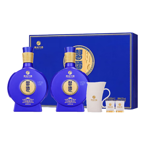 PLUS：XIJIU/习酒 感恩98 53° 白酒 酱香型 500ml 2瓶 480.4元