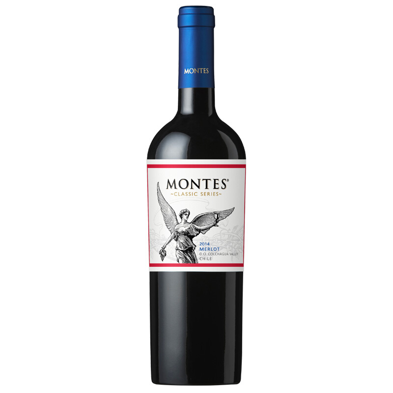 MONTES 蒙特斯 经典 梅洛干红葡萄酒 750ml 47元（需用券）