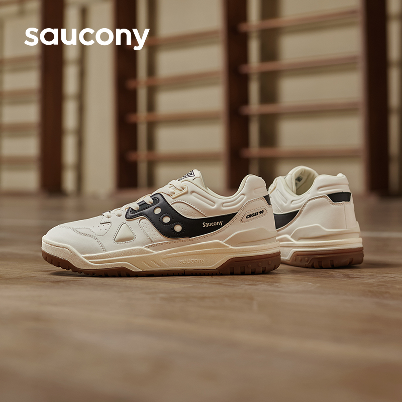 saucony 索康尼 CROSS 90 情侣款运动板鞋 319元包邮（需用券）
