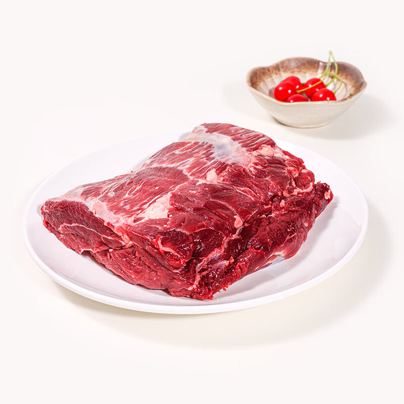 PLus会员:月盛斋【冰鲜牛肉】国产牛吊龙1kg*3件 内蒙牛肉生鲜 中华老字号 220