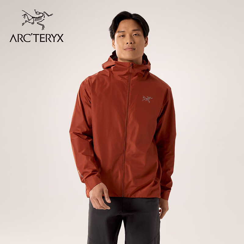 ARC'TERYX 始祖鸟 ARC’TERYX始祖鸟 SOLANO HOODY 防风 男子 软壳夹克 SEQUOIA/红杉褐 X