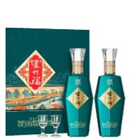 泸州老窖 泸州福 福香千里 绿宝石礼盒 浓香型 52%vol 500mL *2坛 138元包邮