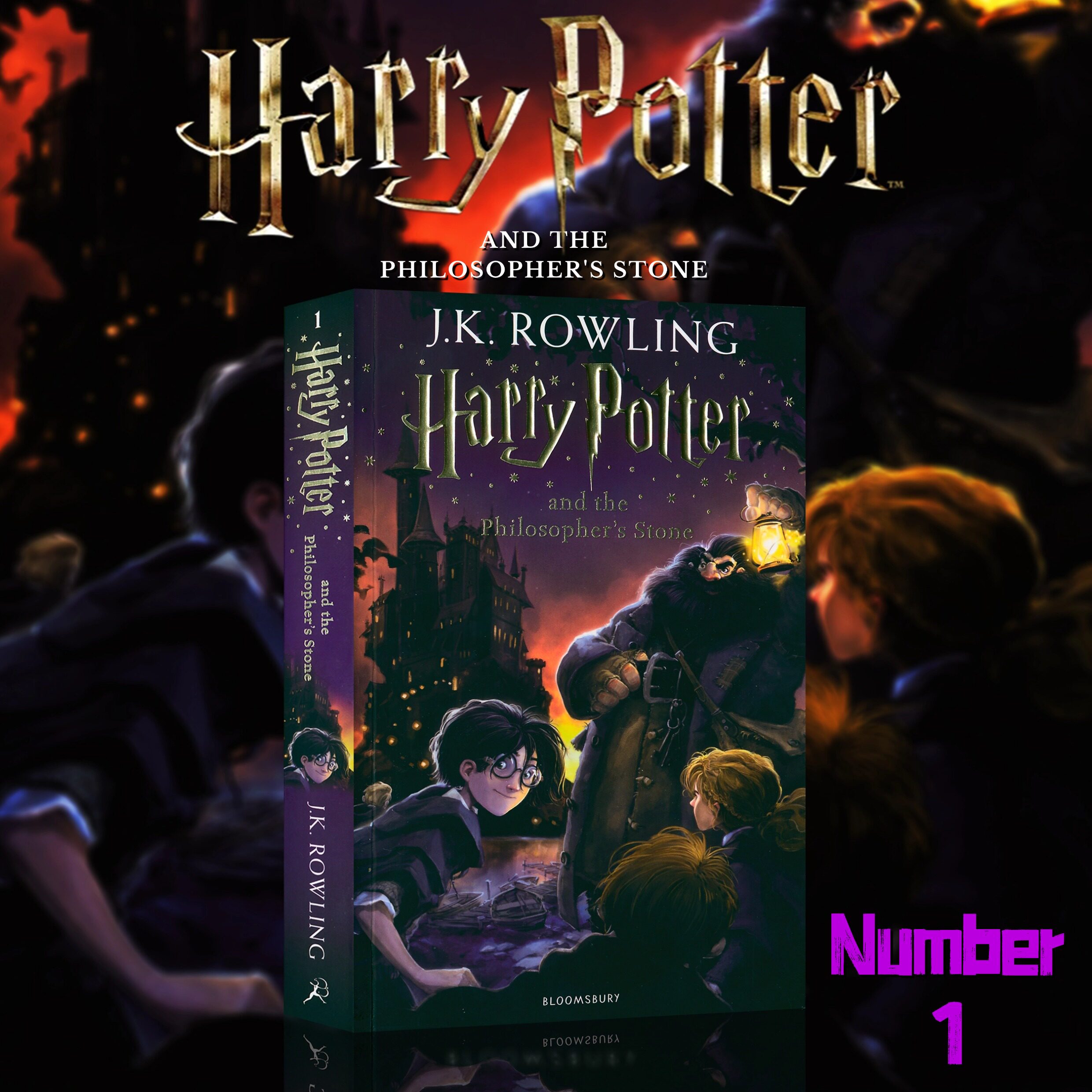 现货 哈利波特英文原版Harry Potter Box Set1-7英国版盒装全套平装书英语正版Harr