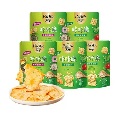 88VIP:太平蔬菜味洋葱味饼干50g×5袋 14.55元（返卡8元，需领券）