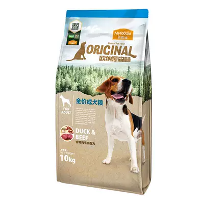 麦富迪 蛋黄双拼成幼犬通用型狗粮 金毛拉布拉多 欧纳黑森林 8kg 81.05元