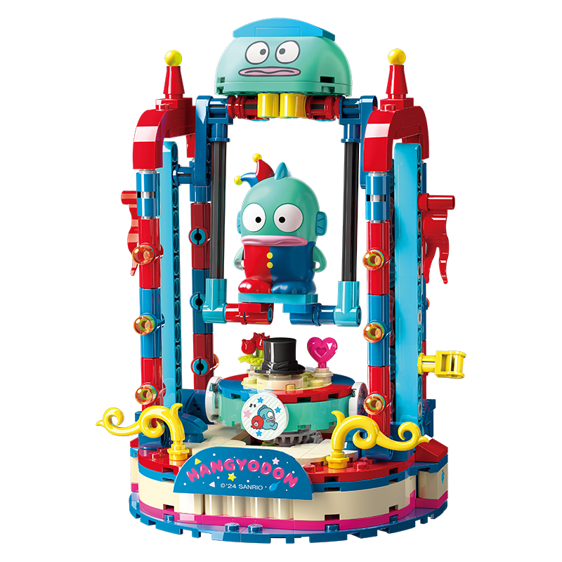 奇妙积木 三丽鸥魔术马戏团系列 K20854 空中飞鱼 24.9元