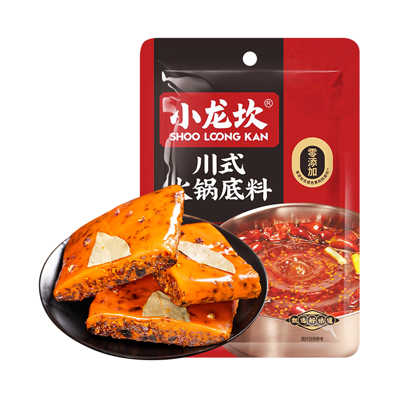 PLUS会员：小龙坎 川式火锅底料 150g *5件 18.7元（需领券，合3.74元/件）