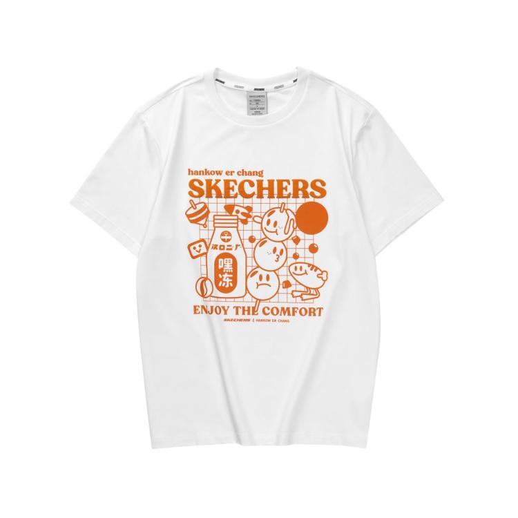 10点开始：SKECHERS 斯凯奇 男士针织T恤 L223M019 79元