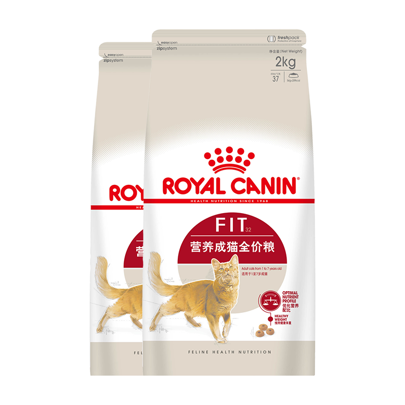 皇家 F32营养成猫猫粮 2KG*2 173.49元（需用券）