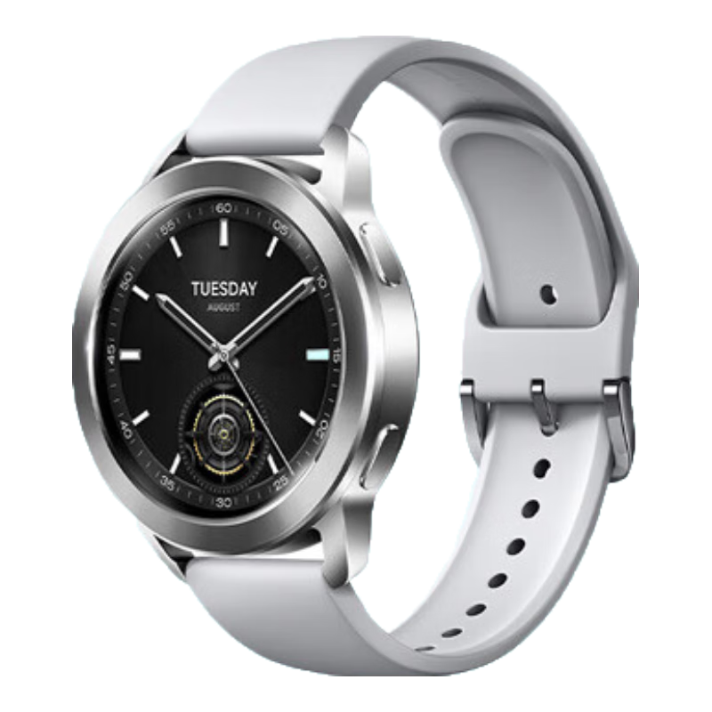 再降价、plus:小米（MI）Xiaomi Watch S3 银色 国家补贴 小米汽车SU7钥匙 澎湃OS 