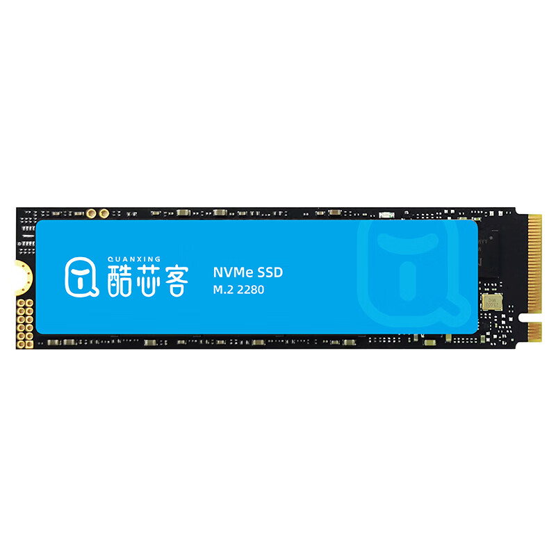 铨兴 酷芯客 1TB SSD固态硬盘 AI PC存储配件 M.2接口 2280（NVME协议）PCIe3.0 读速3